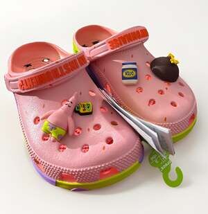 NEW Patrick Star SpongeBob SquarePants × Crocs Classic Clog Size 4 Men/ 6 Women